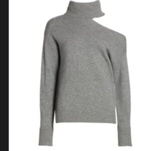 ROI One Cold Shoulder Cashmere Sweater